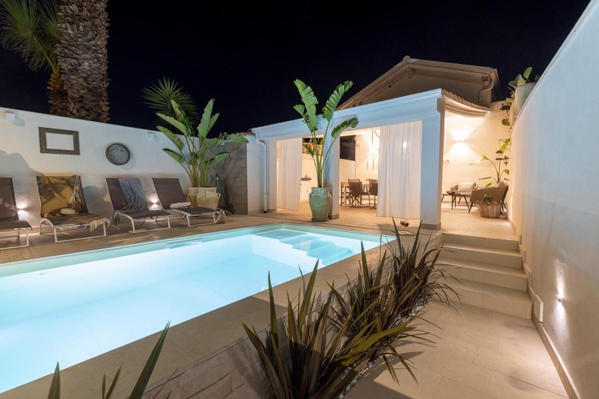 Villa Delle Palme Con Piscina Privata Santa Maria Del Focallo Exteriér fotografie